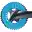 Oval chainring compatible
