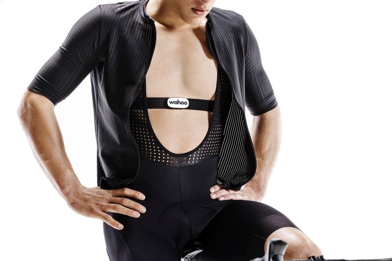 TRACKR heart rate monitor with chest strap